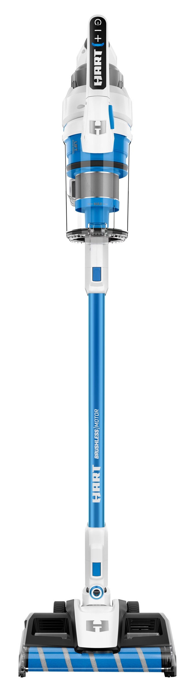 HART 20-Volt Dual Brushroll Stick Vacuum Kit With 4.0 Ah Lithium-Ion Battery