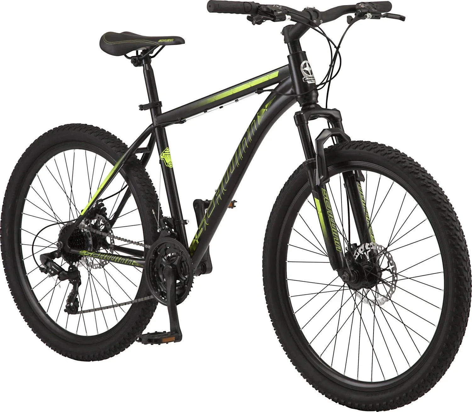 Schwinn Sidewinder Mountain Bike, 26-Inch Wheels, 21 Speeds, Black, Mens Style - S2792WMDS
