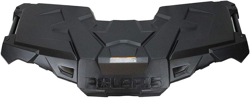 Polaris Front Rack With Plugs Assembly, Gloss Black, Qty 1 - 2636440-070