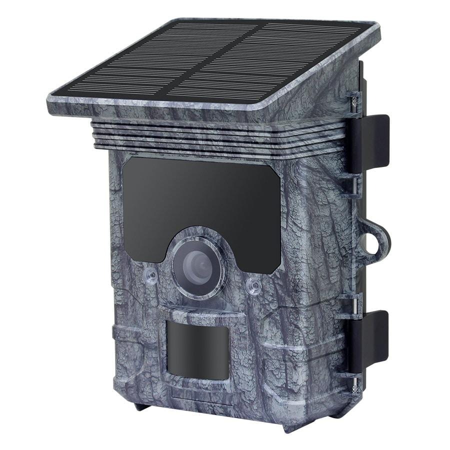 Clear Vision Solar WiFi Bluetooth Wildlife Trail Camera, 2K Full HD, 24MP - Solar