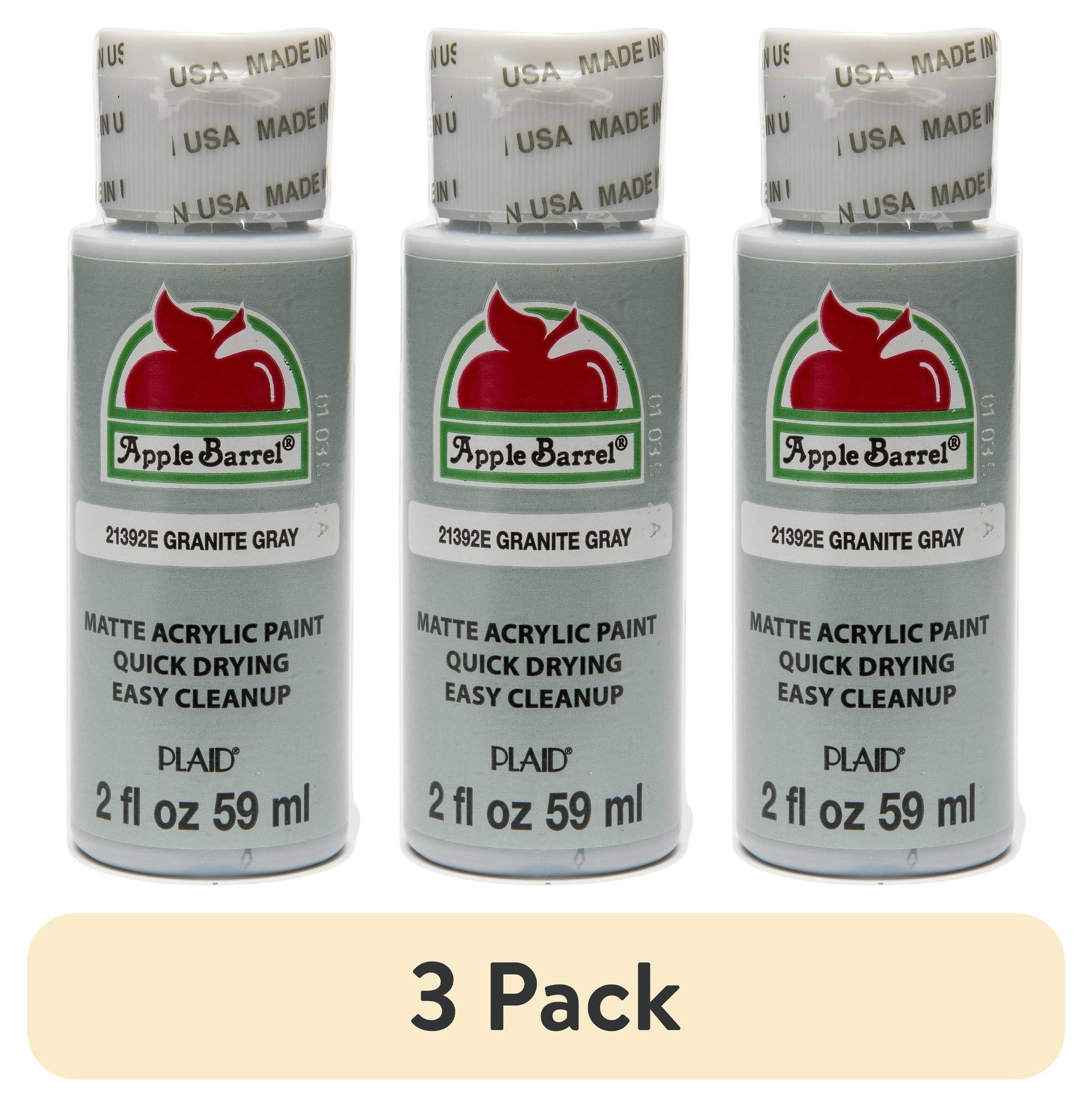 Apple Barrel Acrylic Craft Paint, Matte Finish, 2 fl oz