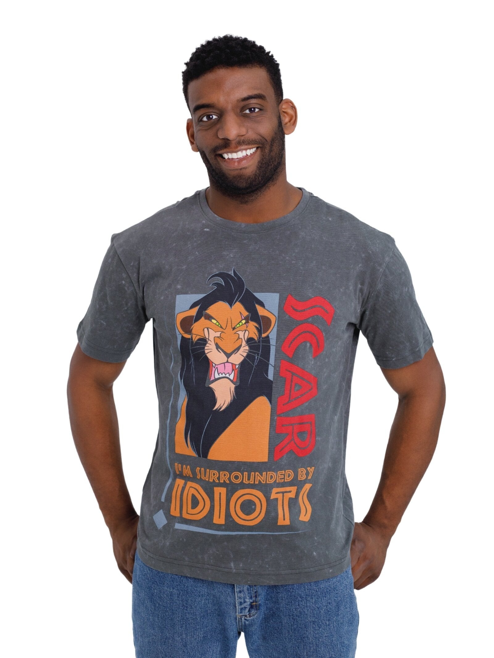 Disney Toy Story Men's Short Sleeve T-Shirt Buzz Alien Beige