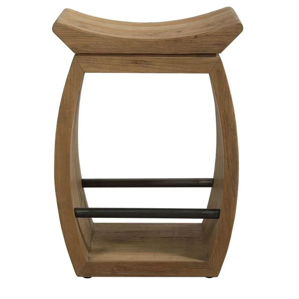 Bailey Street Home Modern Wood Counter Stool, 25 inch - 208-Bel-4361902