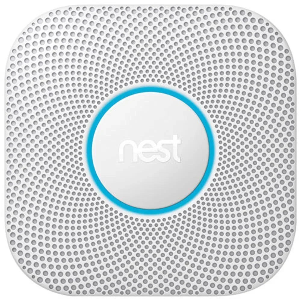 Google Nest Protect Smoke And Carbon Monoxide Detector With Cable, Voice Alerts And Smartphone Notifications - 2nd Generation