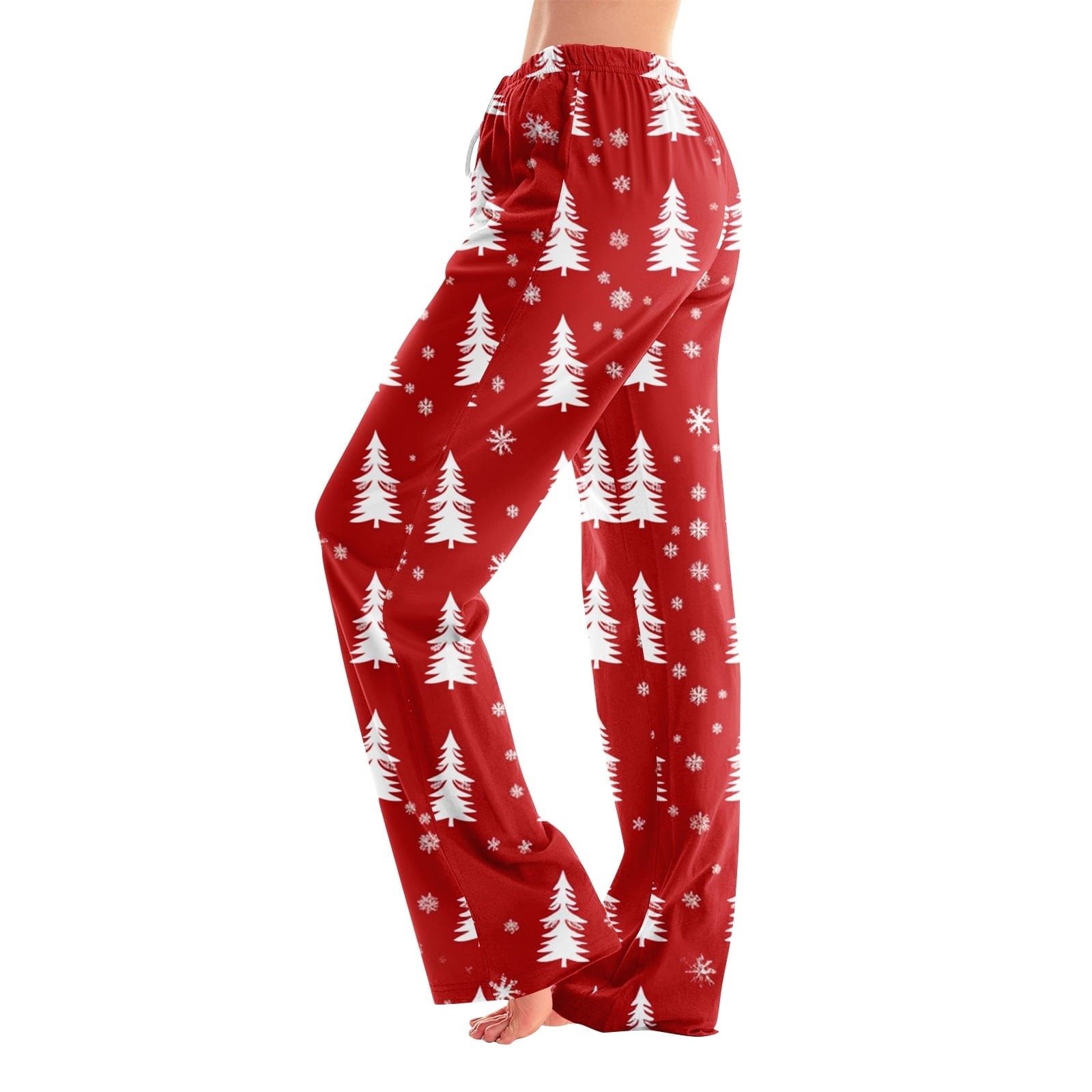 Hearthz Halloween Flannel Pajama Pants Women Plush Fuzzy Pajama Pants for Women Plaid Warm Cozy Pj Bottoms Lounge Pants Flannel Pants for Women