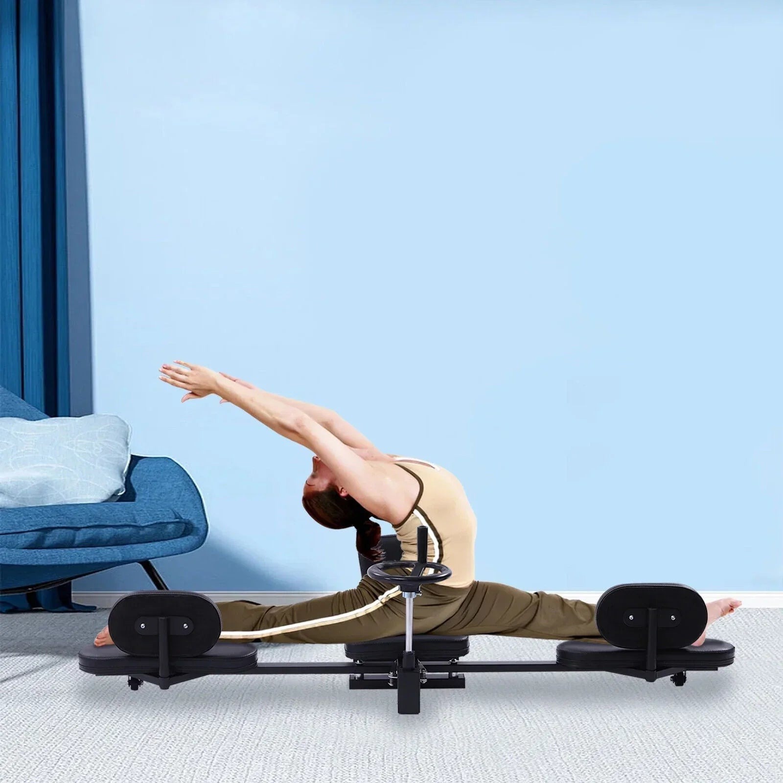 DENEST Pro Leg Stretcher Split Leg Training Machine, 180 Degree