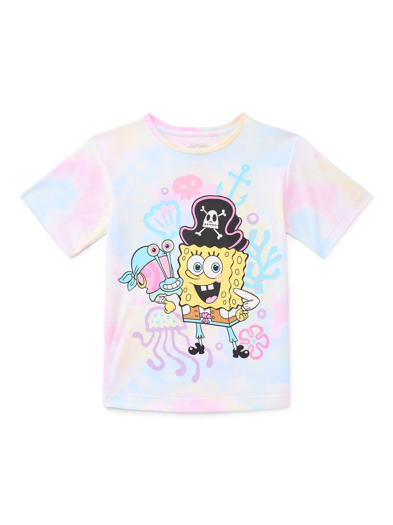 Hello Kitty Animal Print Girls Short Sleeve Graphic T-Shirt, Sizes 4-16