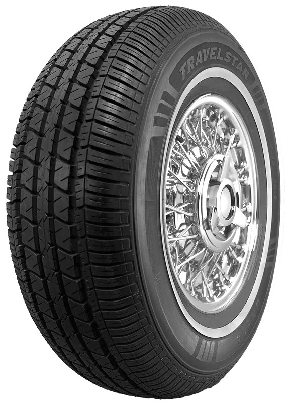 Travelstar UN106 All Season Passenger Tire 215/75R15 100S White Wall 18mm - UN106