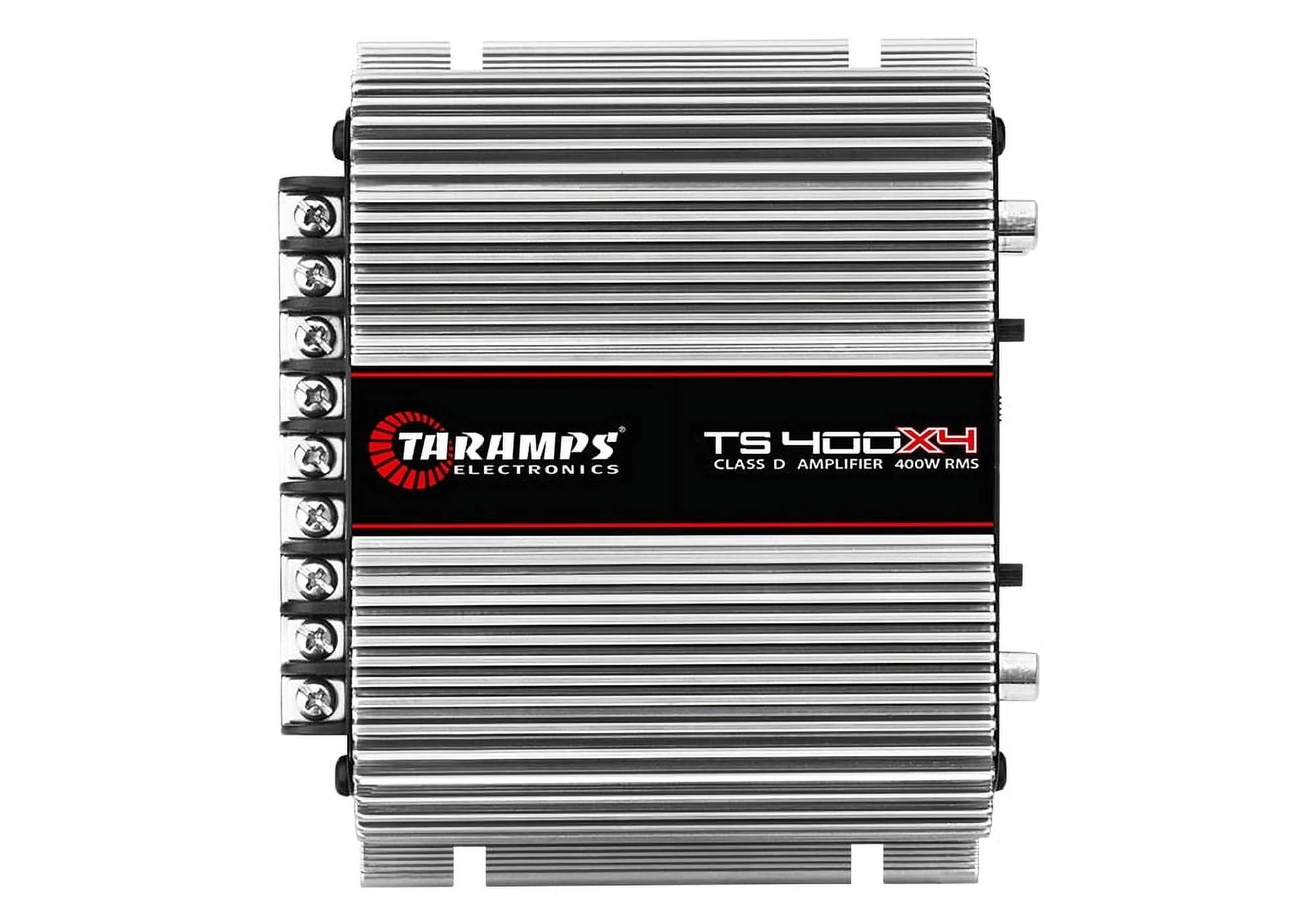 Taramps 4-Channel 400 Watts RMS Car Audio Amplifier 2 Ohm - TS 400x4