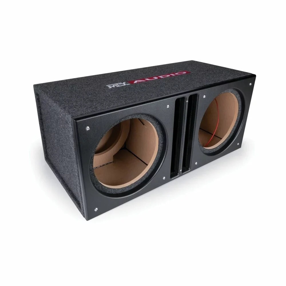 MTX Sledgehammer Dual 12 in Unloaded Ported Subwoofer Enclosure - SLH12X2