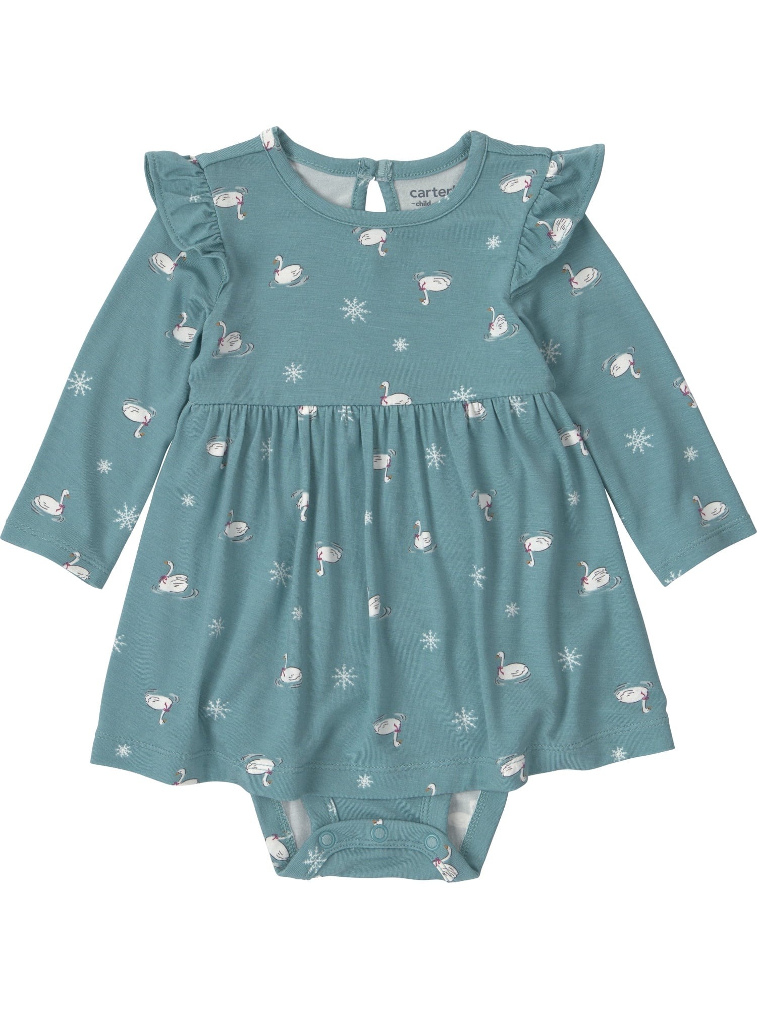 Carter's Child of Mine Baby Girl ComfySoft Dress, Sizes Preemie-12 Months
