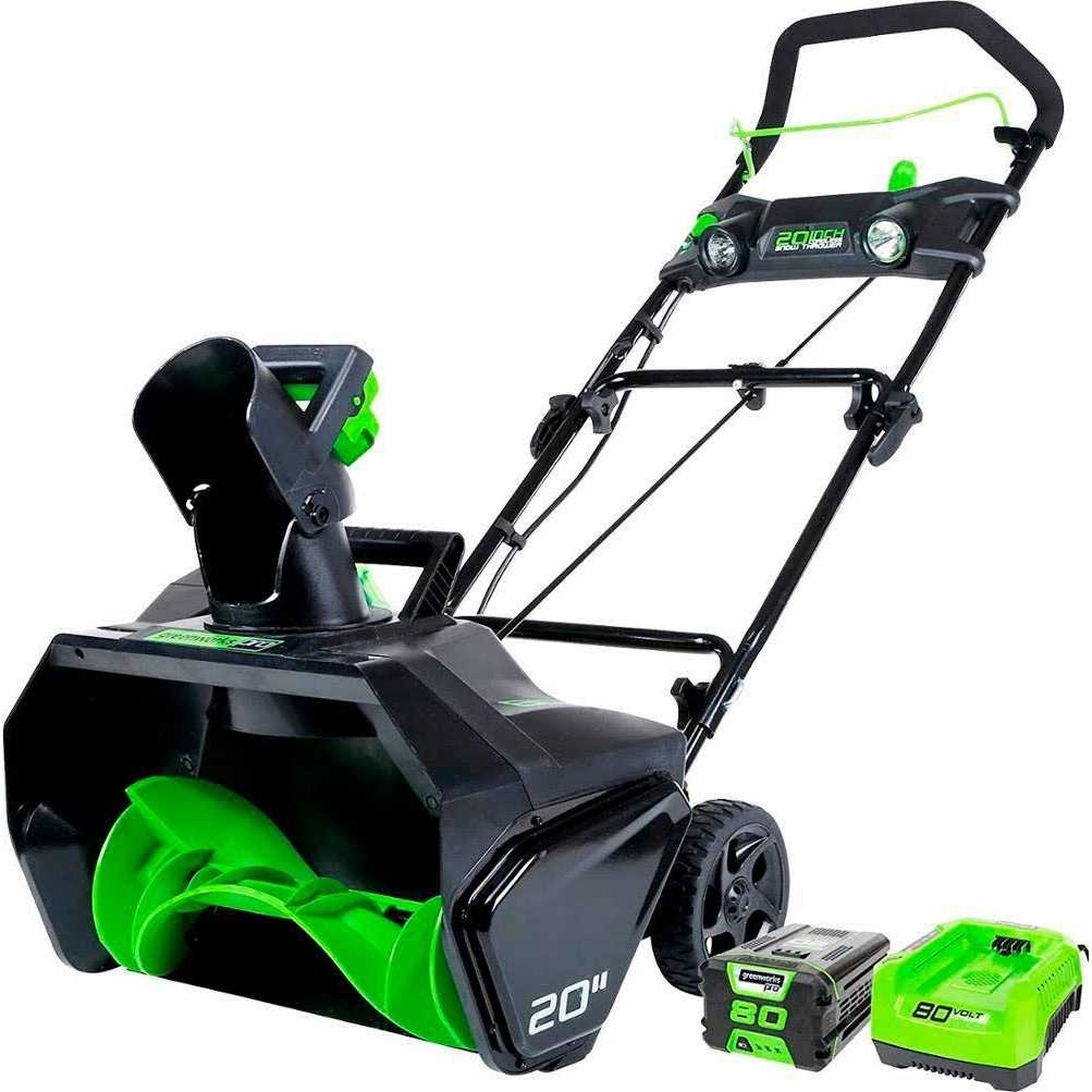 Greenworks 80V Cordless Brushless Snow Blower