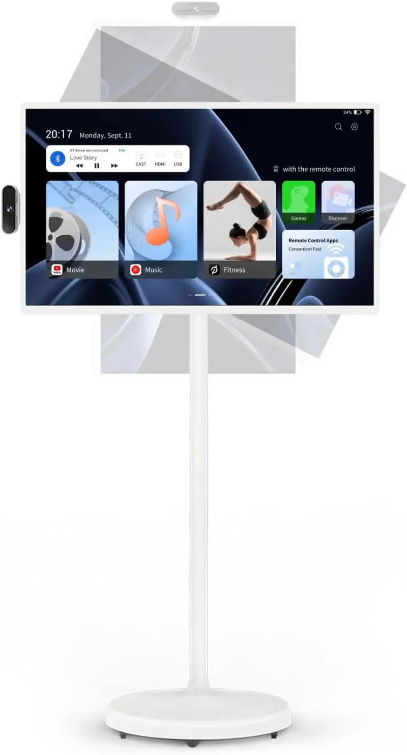 Portable Android 13 Smart TV 32-Inch 1080P Touchscreen - SW3295T