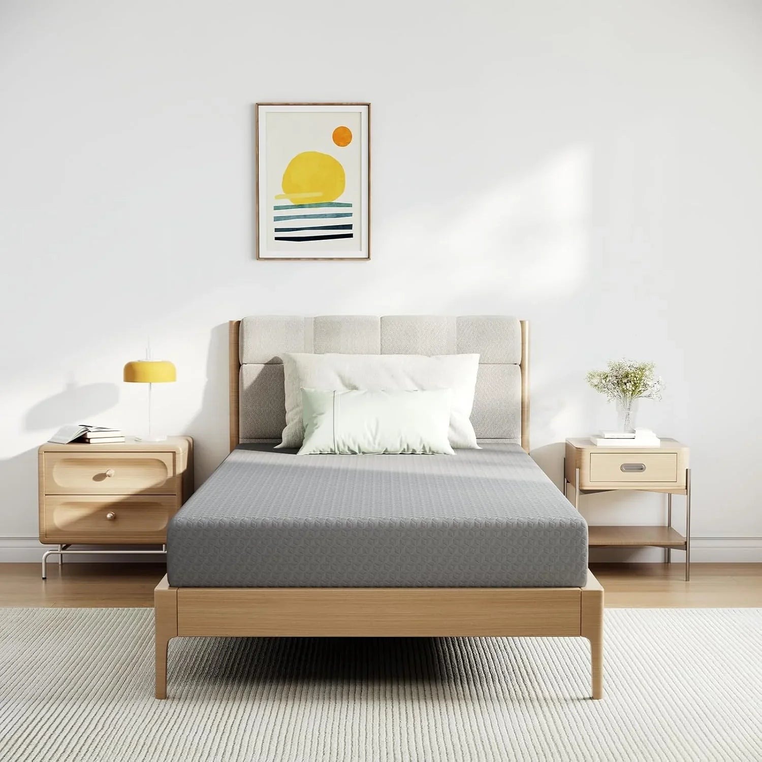 Novilla Twin Memory Foam Mattress 10 Inch Medium Firm