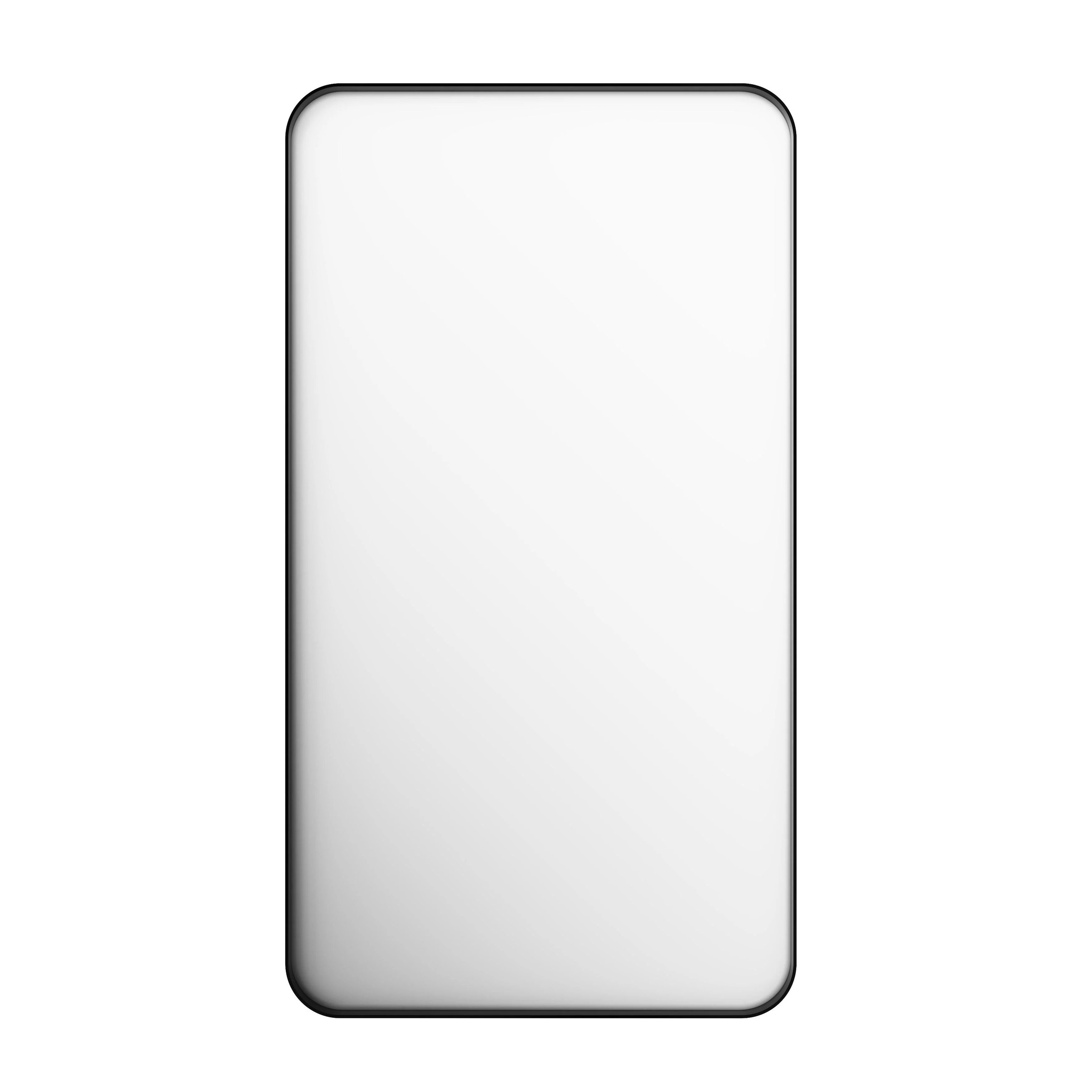 Aluminum Alloy Rounded Corner Wall Vanity Mirror