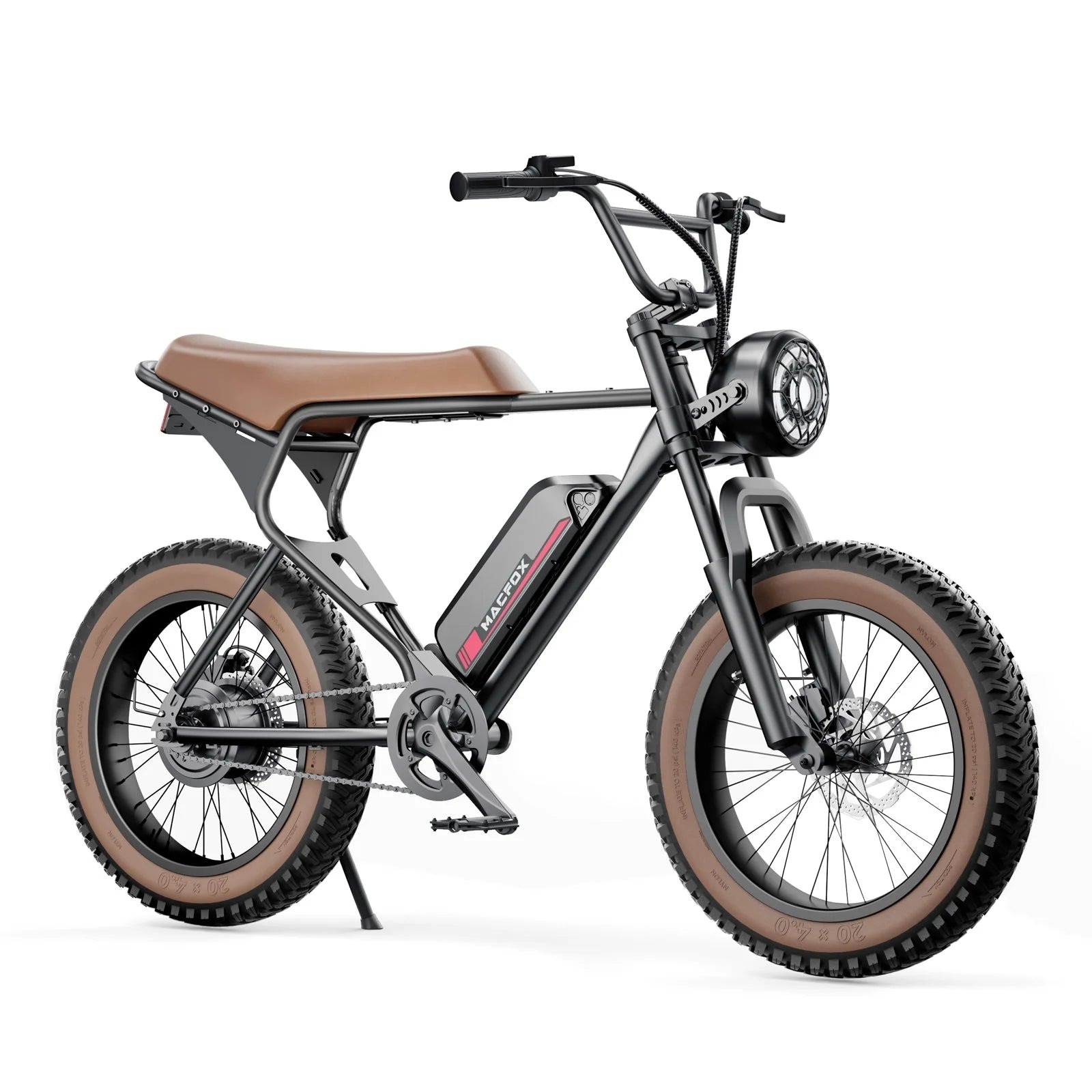 MACFOX 500W/48V/10.4Ah 20 inch Fat Tire Electric Bike
