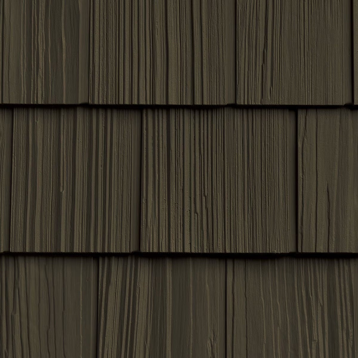 The Foundry Vinyl Perfection Shingles, 7in W X 60 3/4 L, 34 Panels/Carton, 100 Sq Feet, Shadow - 008