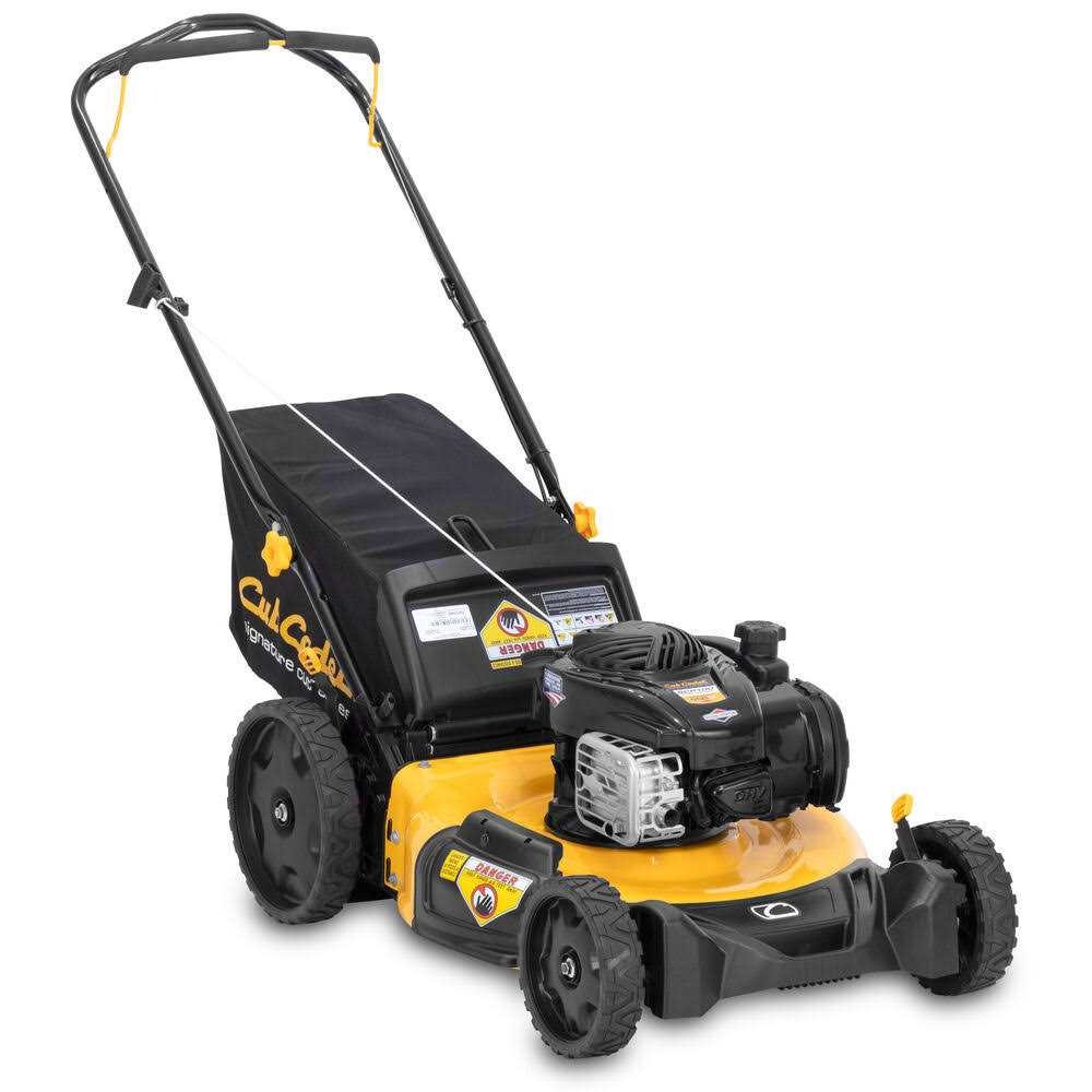Cub Cadet 21 in 140cc 3-in-1 Gas Walk-Behind Push Lawn Mower - SCP100
