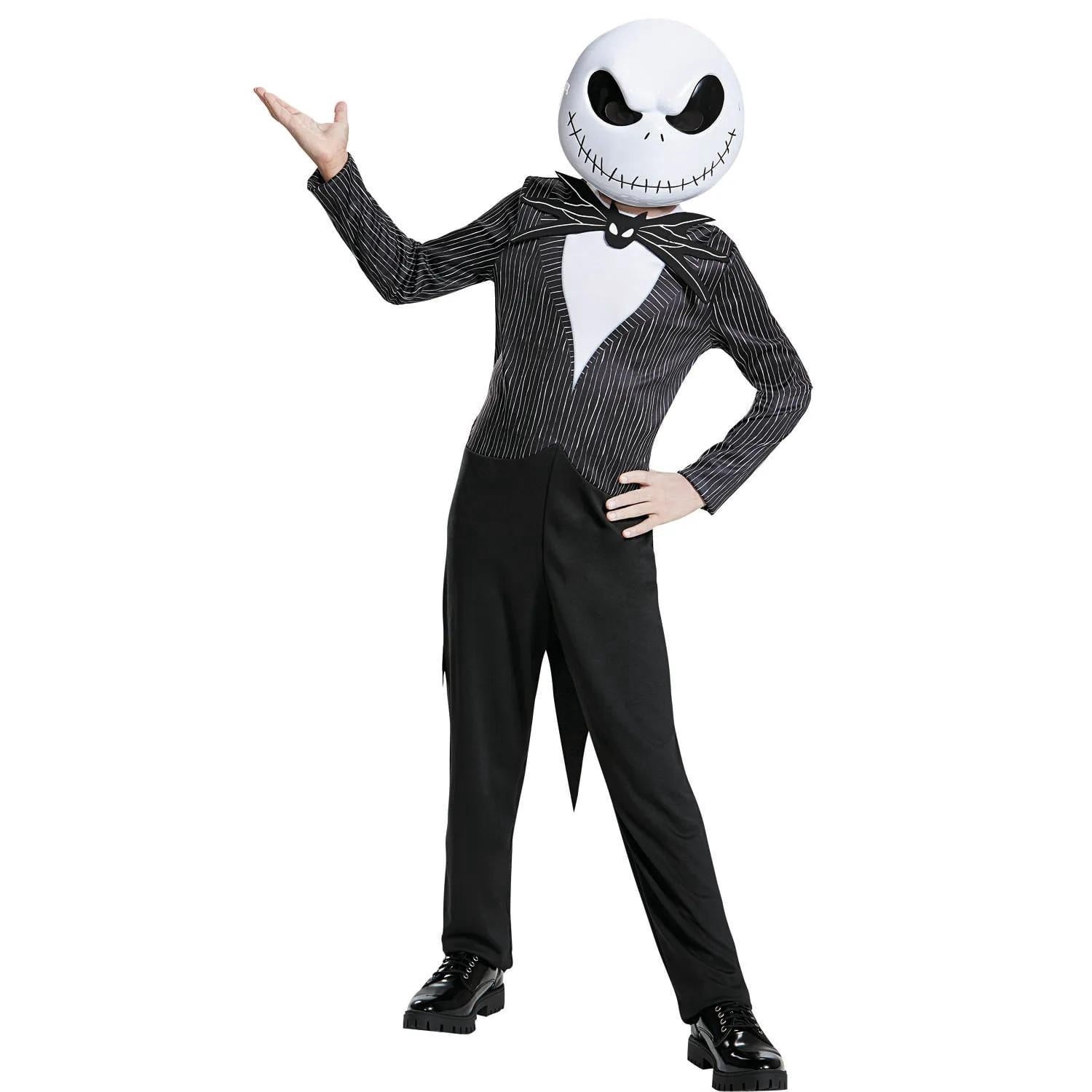 Disguise Boys' Jack Skellington Costume - Size 7-8