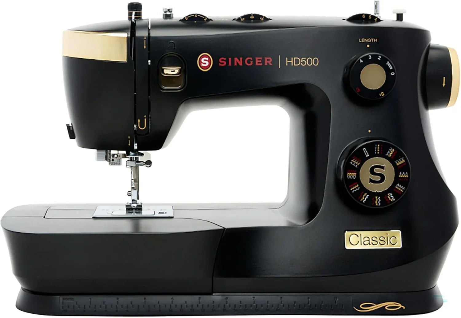 SINGER Heavy Duty 500 Classic Sewing Machine With Carrying Case - HD500