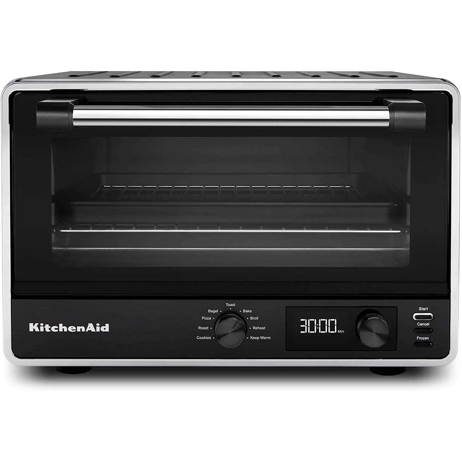 KitchenAid Digital Countertop Oven With 9 Preset Cooking Functions And 9 In. X 13 In. Baking Pan - KCO211