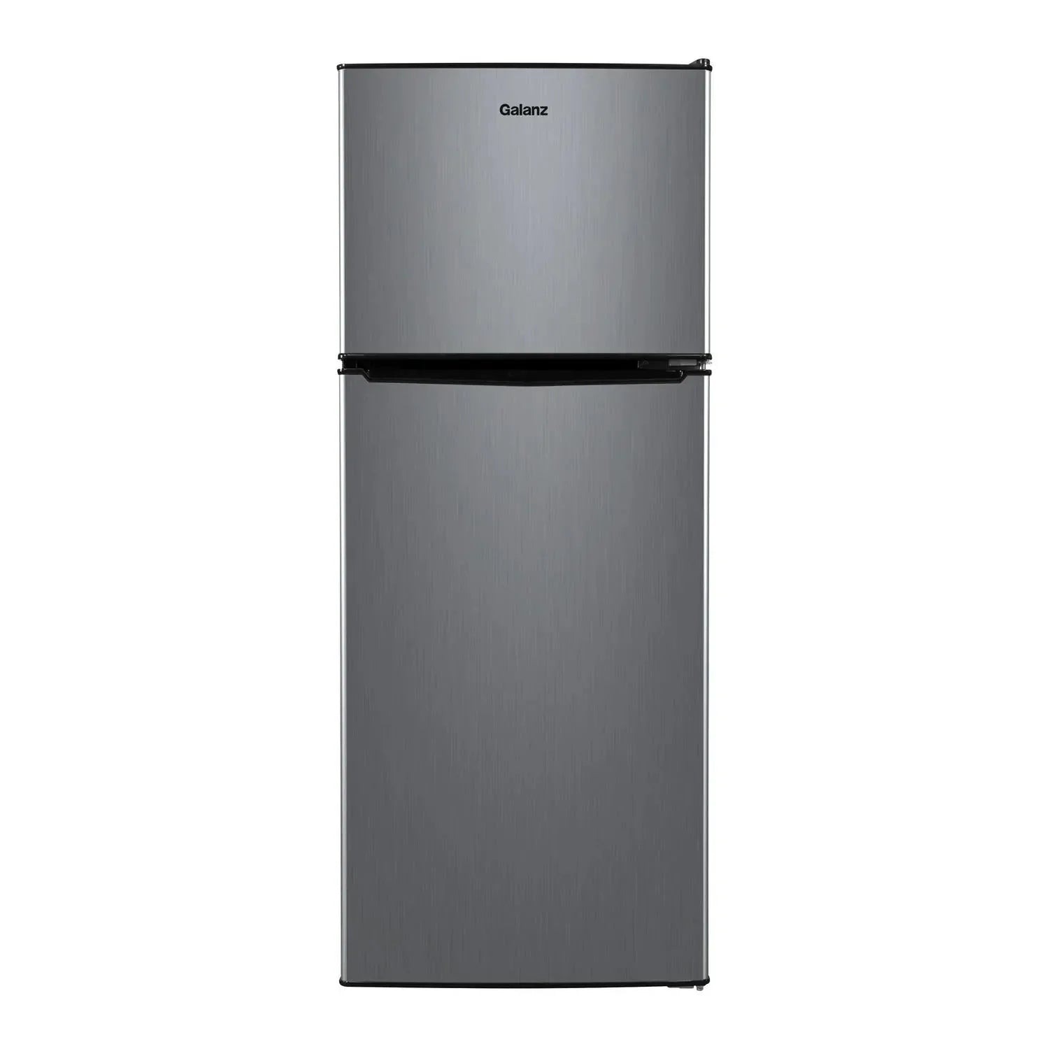 Galanz 4.6 Cu Ft Two Door Mini Refrigerator With Freezer, Stainless Steel - GL46TS5E