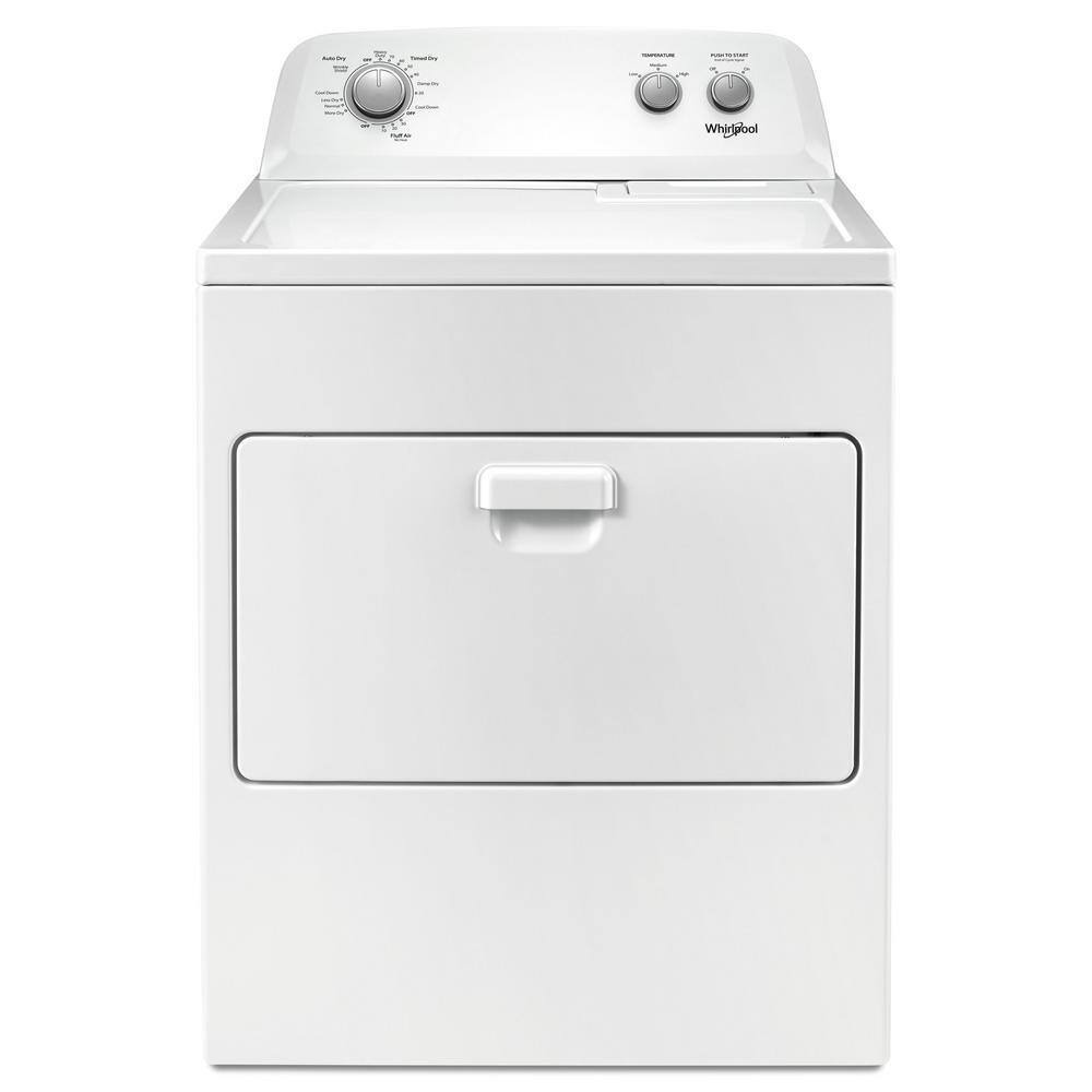 7.0 Cu. Ft. Electric Dryer - White