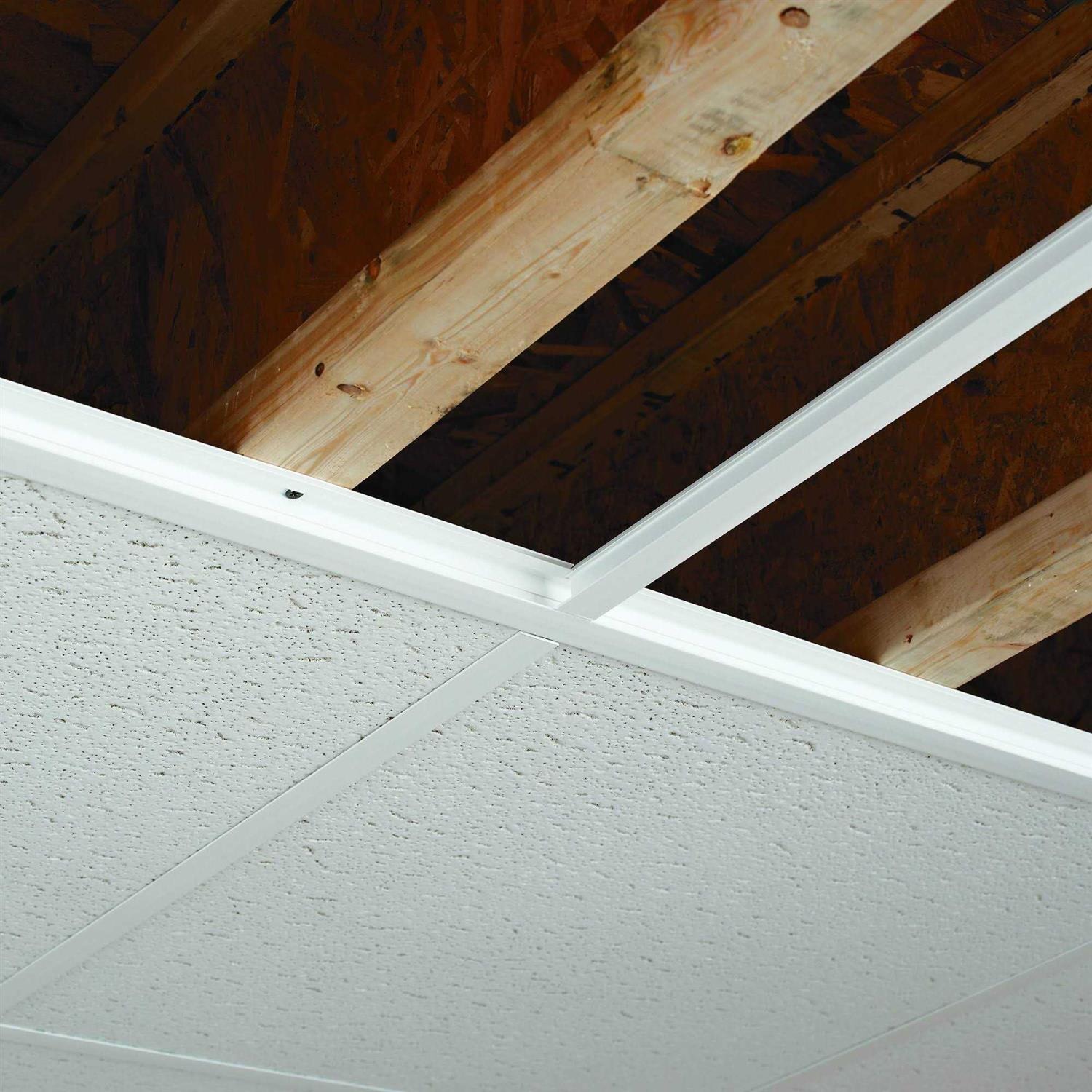 CeilingMAX Surface Mount Ceiling Grid Kit - 100 Sq. Ft.