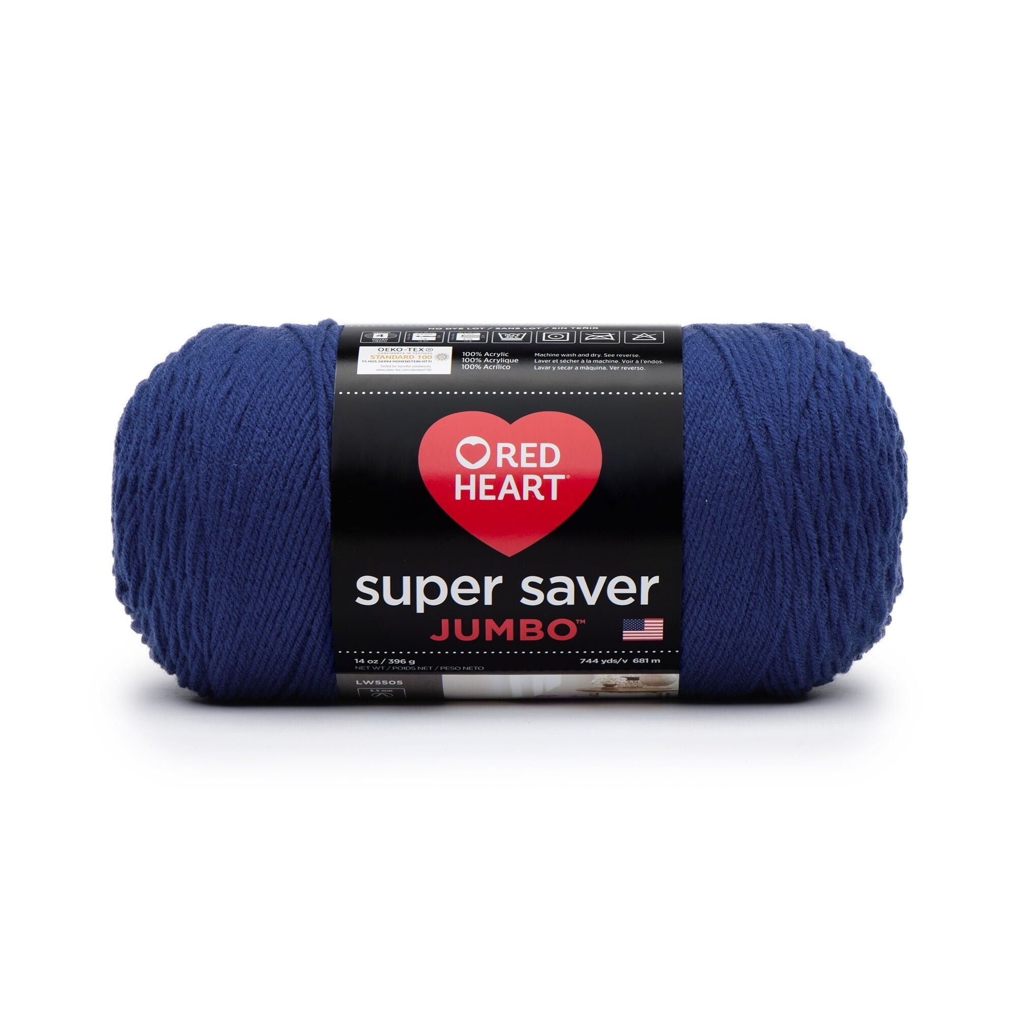 Red Heart® Super Saver® Jumbo #4 Medium Acrylic Yarn, 744 Yards