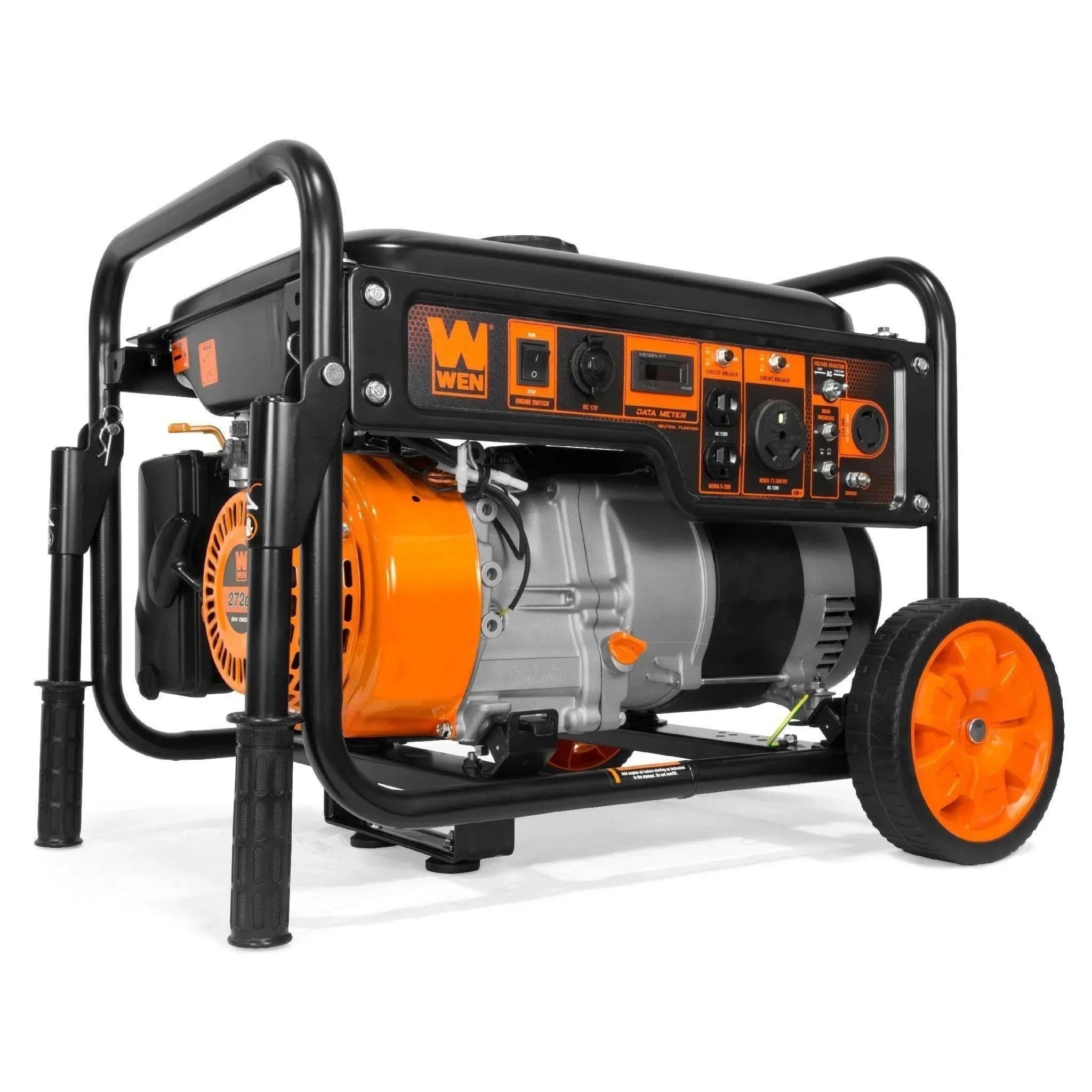 RV-Ready Portable Generator, 6000-Watt, With Wheel Kit, Carb Compliant