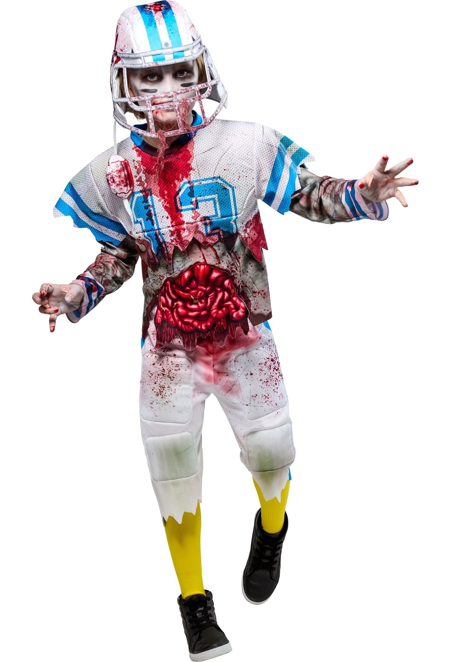 Zombie Football Player Halloween Costume for Children, by Way to Celebrate