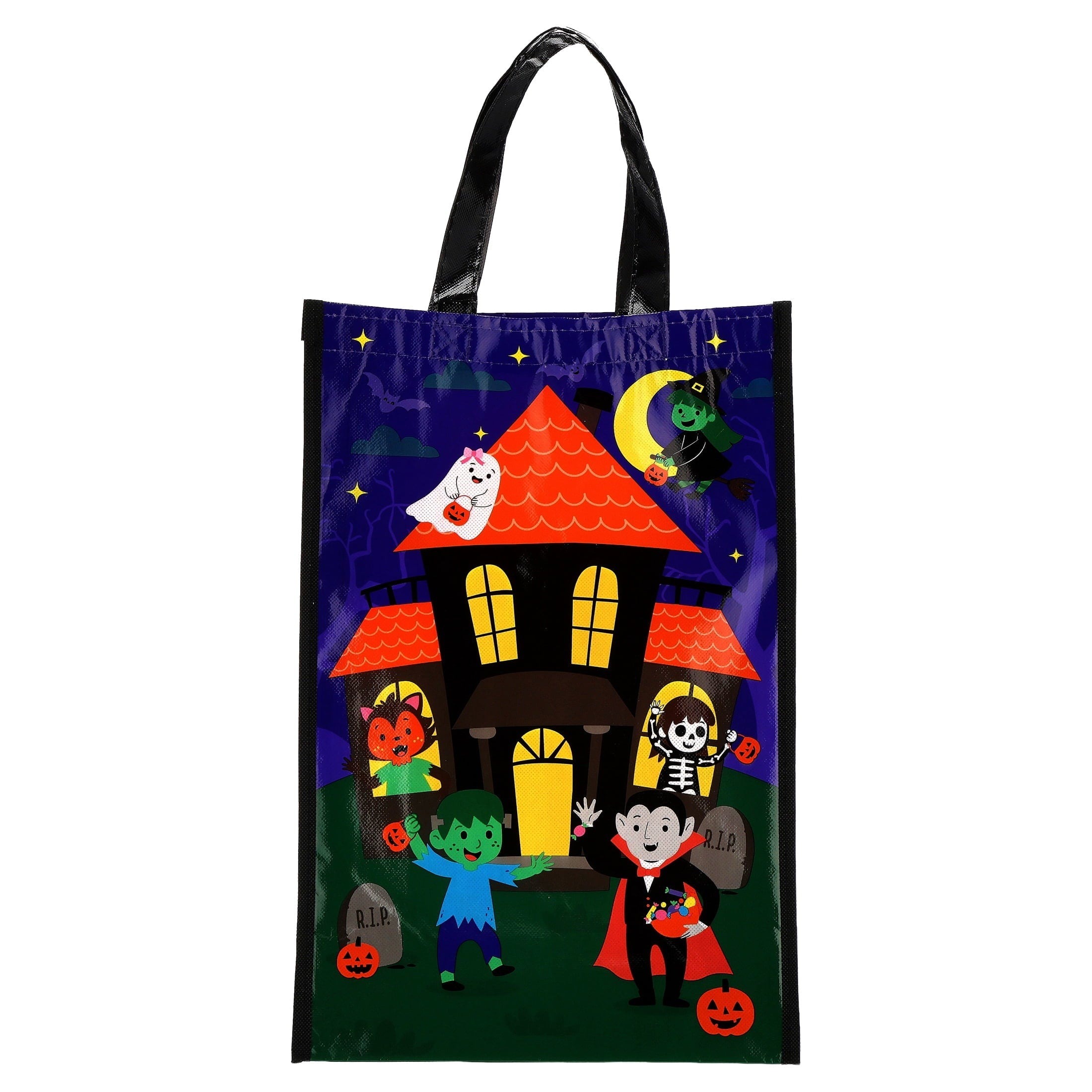Haunted House Trick-or-Treat Party Bag, Multicolor, Halloween by Way To Celebrate