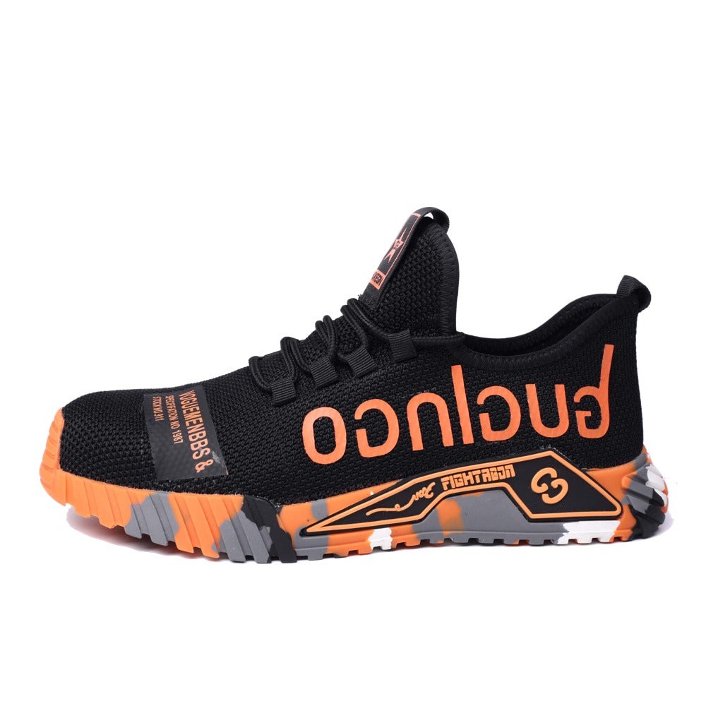 GS8876 Soft Rubber Sole Steel Toe Shoes