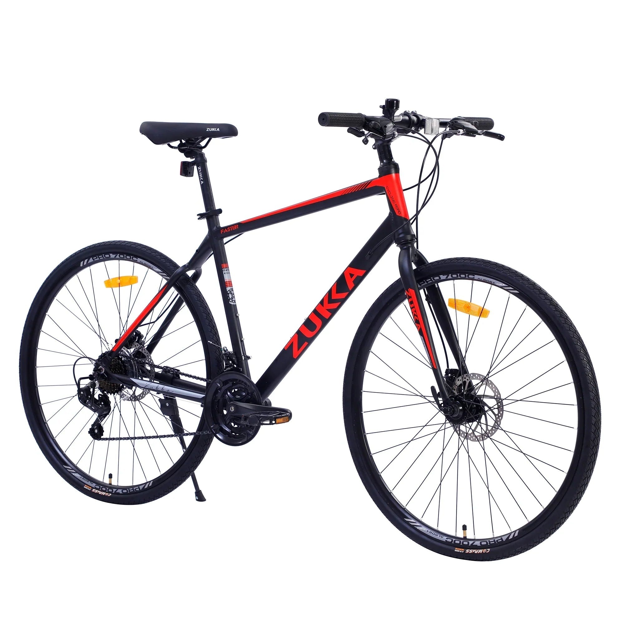 21 Speed Hybrid Bike 700C Disc Brake City Bicycle