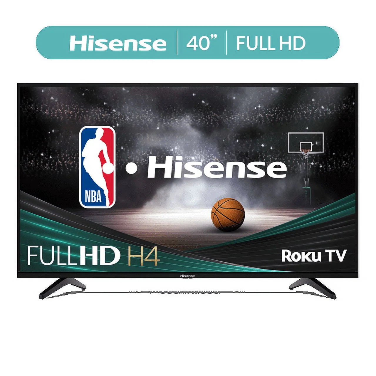 Hisense 40 FHD Roku Smart LED TV - 1080p, Motion Rate 120, Game Mode, DTS Sound
