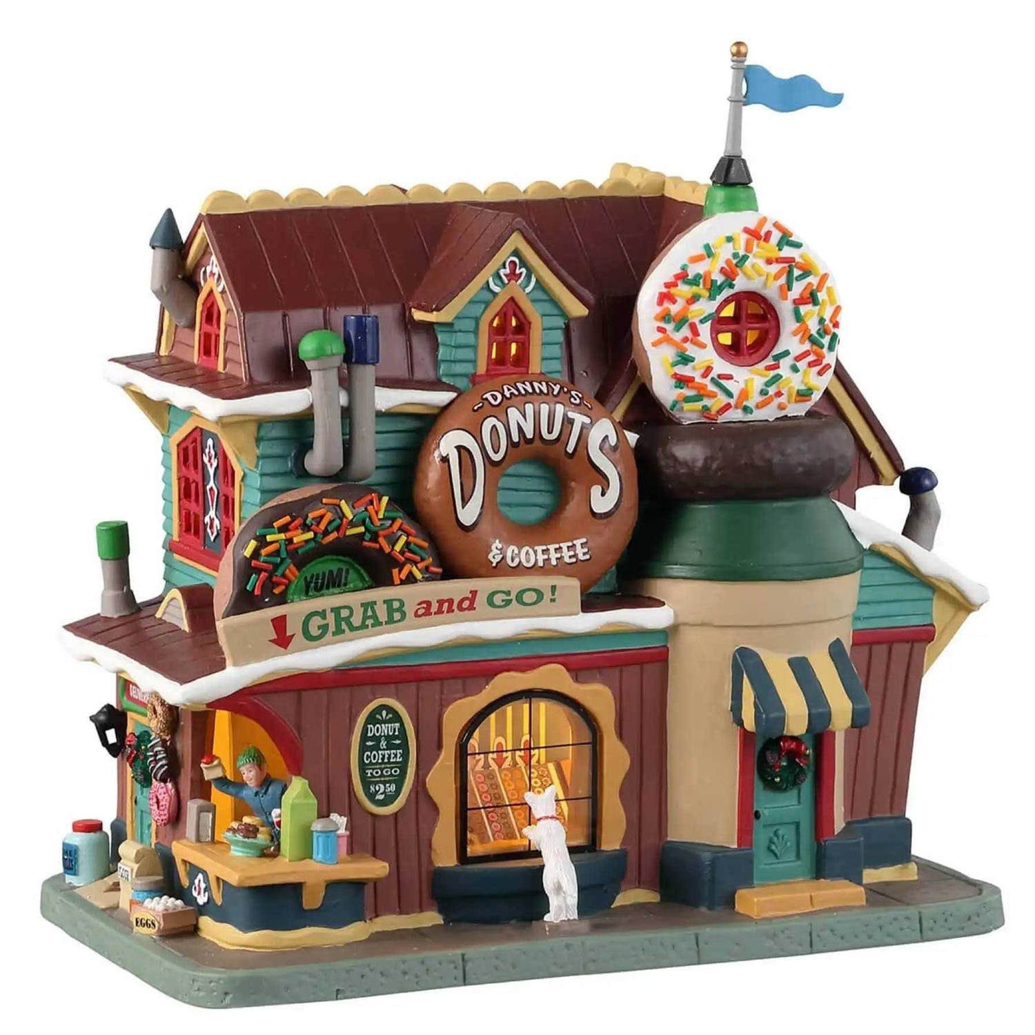 Lemax Danny's Donuts & Coffee Building - 35031