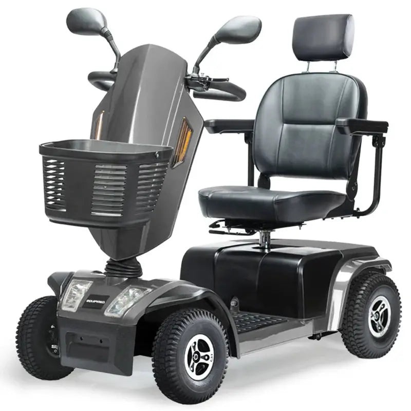 Equipmed Mobility Scooter, 30 km Range, 180 kg Capacity - VentureCruise Series S-XXL
