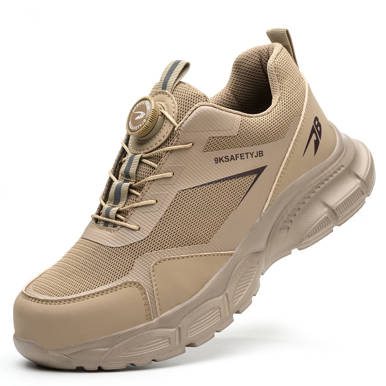 Knob Lacing System Safety Steel Toe Shoes