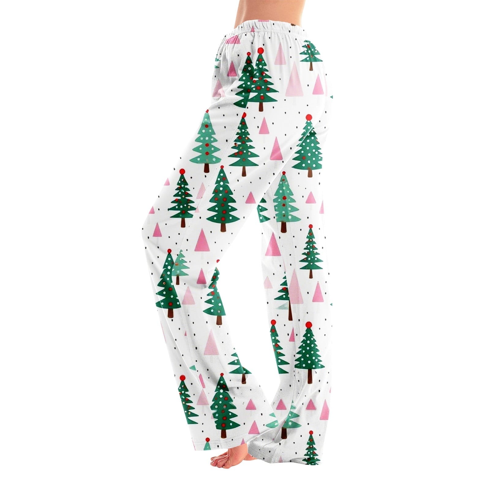 Hearthz Halloween Flannel Pajama Pants Women Plush Fuzzy Pajama Pants for Women Plaid Warm Cozy Pj Bottoms Lounge Pants Flannel Pants for Women