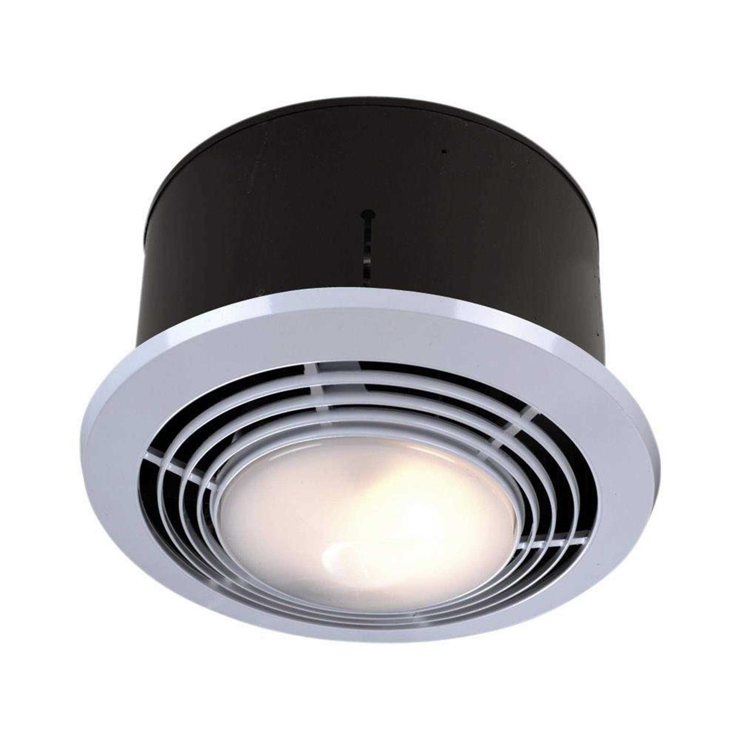 NuTone Bathroom Heater Fan Light 1500W 70 CFM - 9093WH