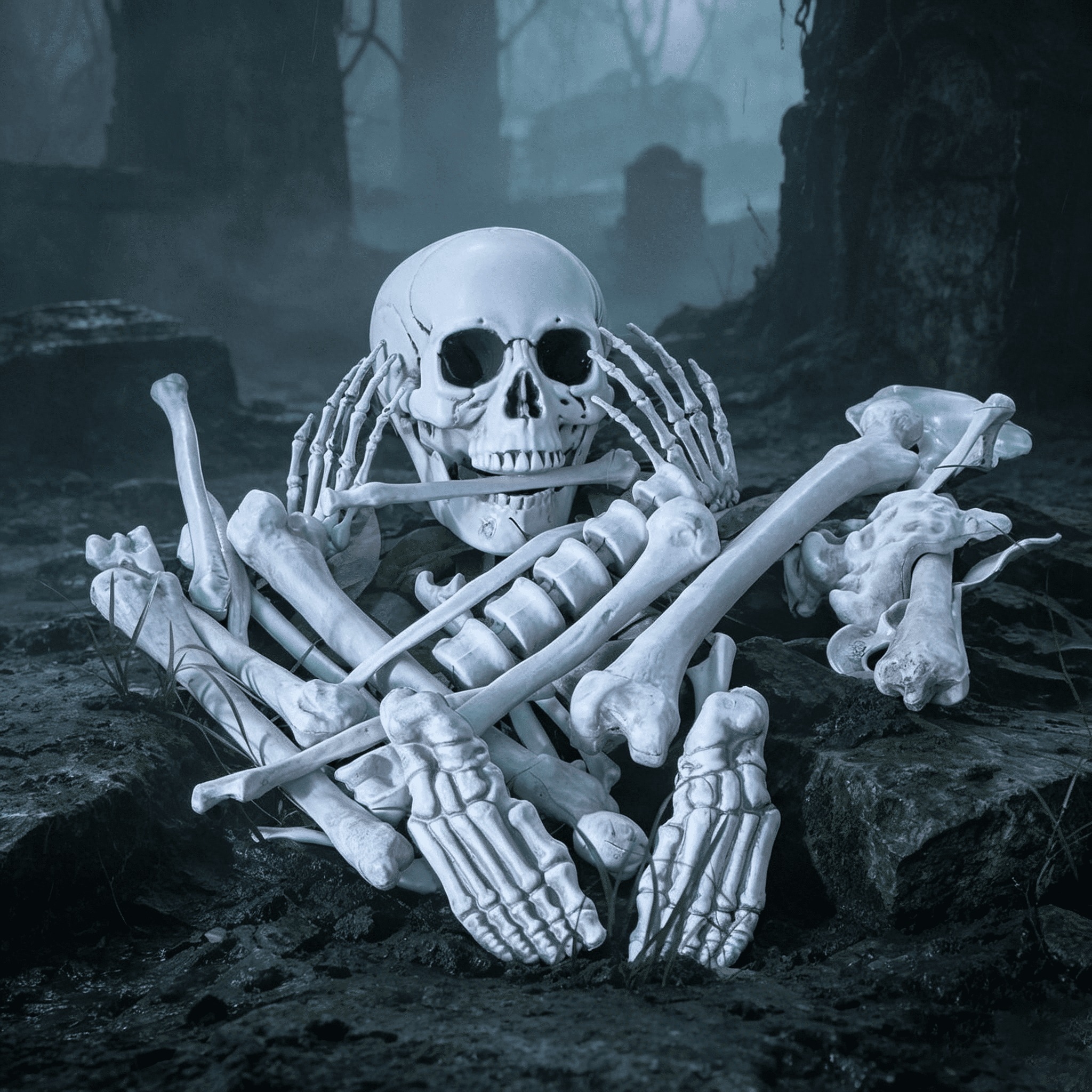 Joyfy Rabbit Skeleton