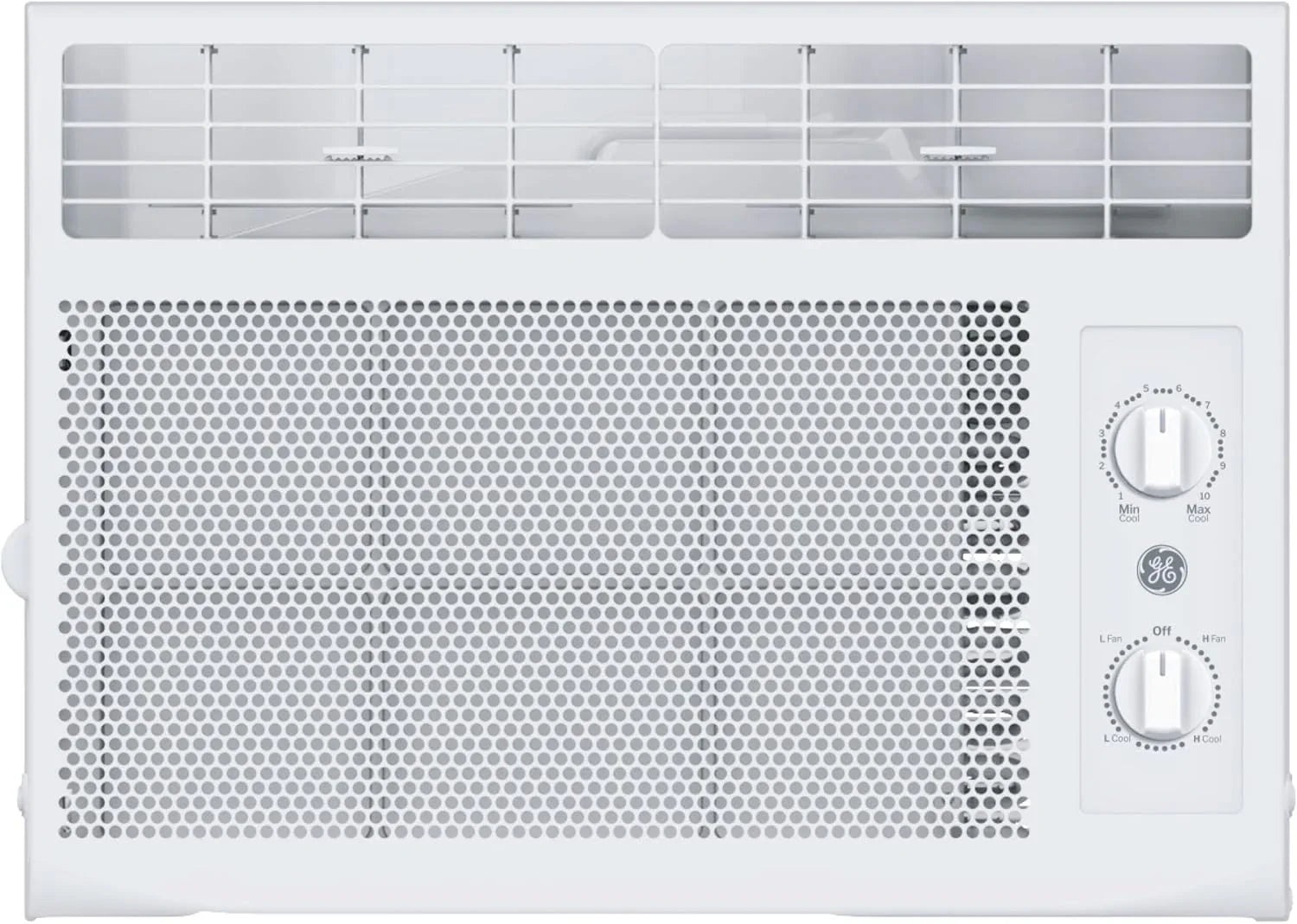 GE Window Air Conditioner, 5,000 BTU, White, 150 sq ft - Mechanical Controls