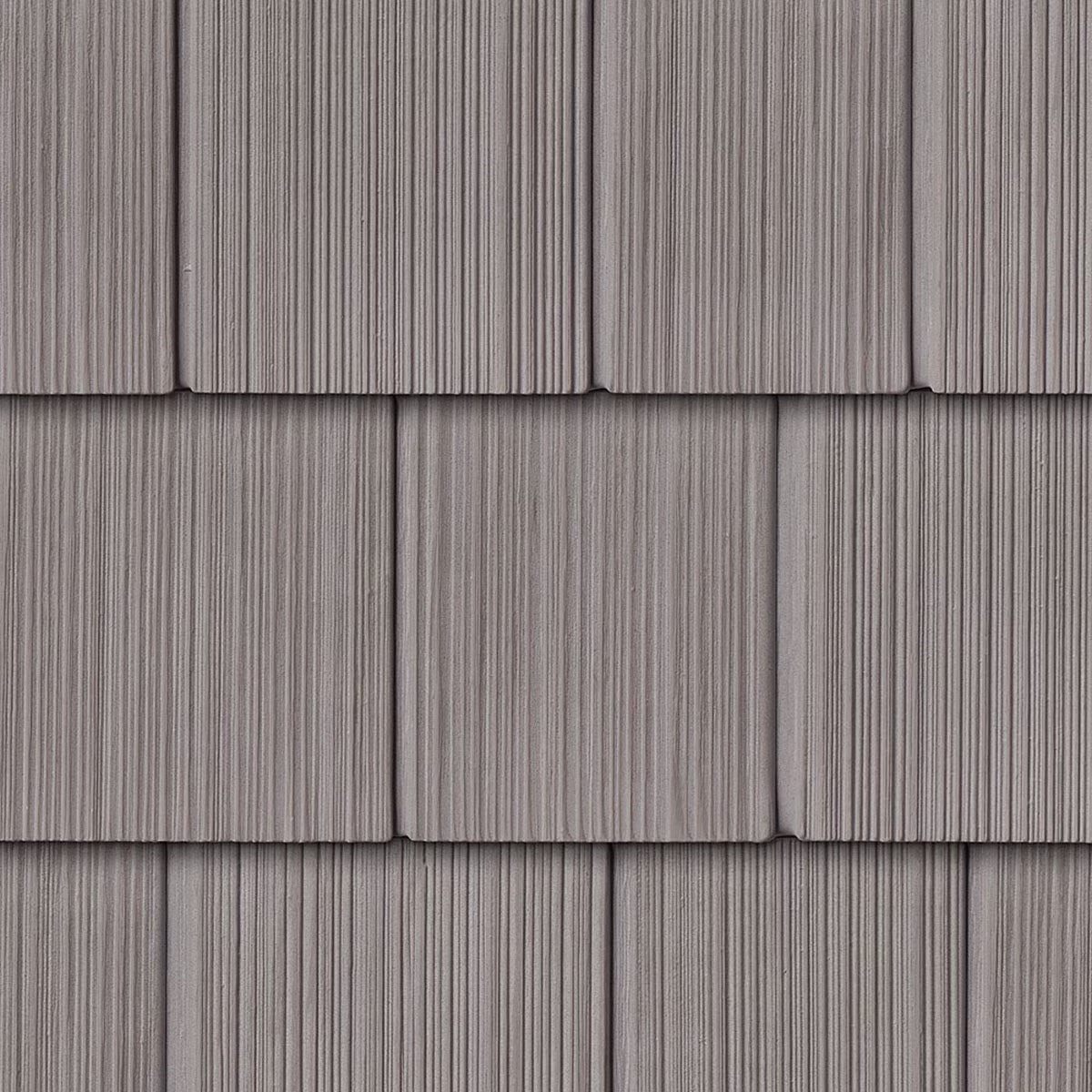 The Foundry Vinyl Perfection Shingles, 7in W X 60 3/4 L, 34 Panels/Carton, 100 Sq Feet, Shadow - 008