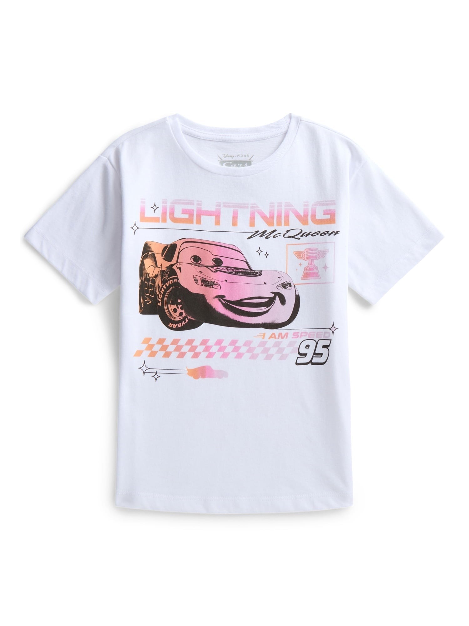 Hello Kitty Animal Print Girls Short Sleeve Graphic T-Shirt, Sizes 4-16