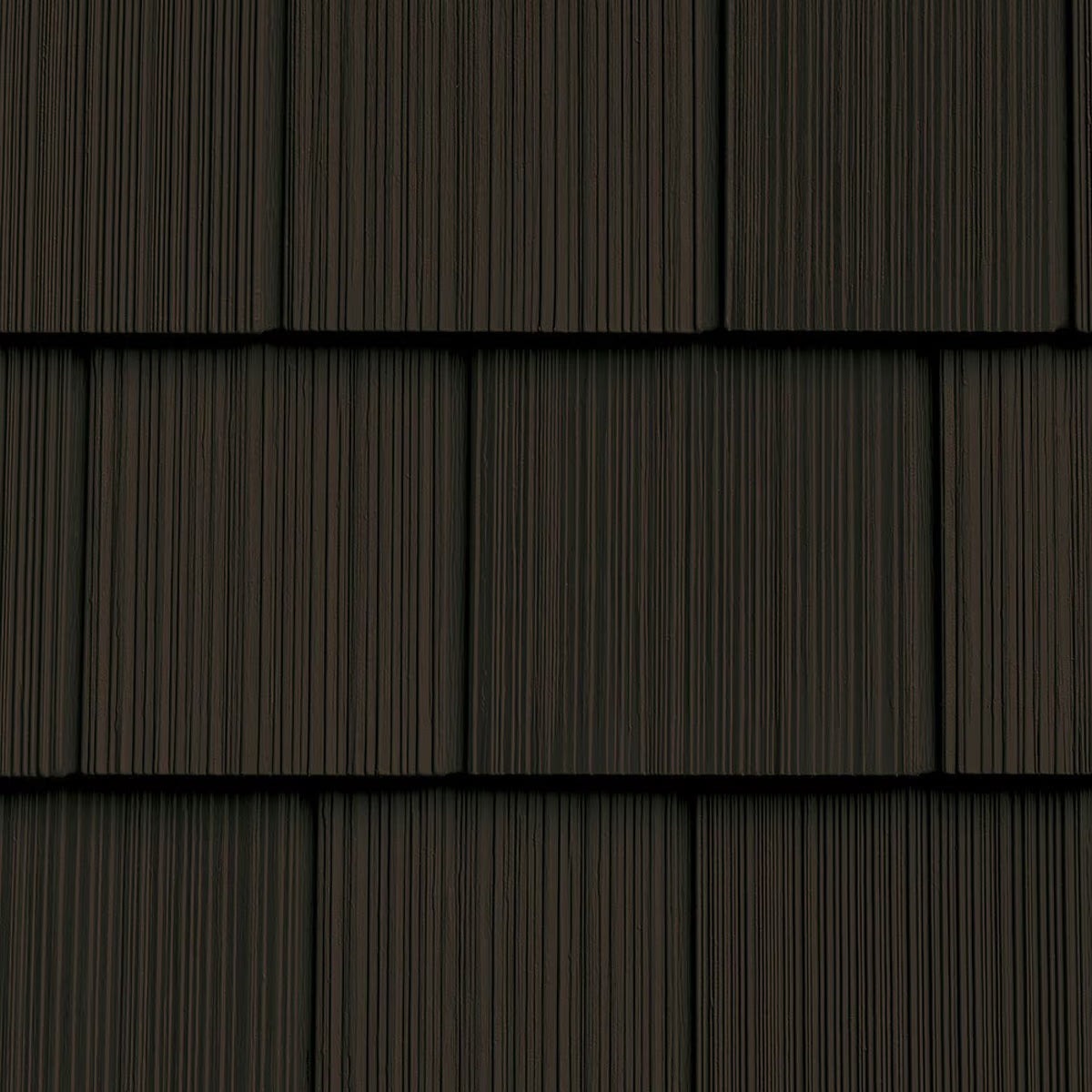 The Foundry Vinyl Perfection Shingles, 7in W X 60 3/4 L, 34 Panels/Carton, 100 Sq Feet, Shadow - 008