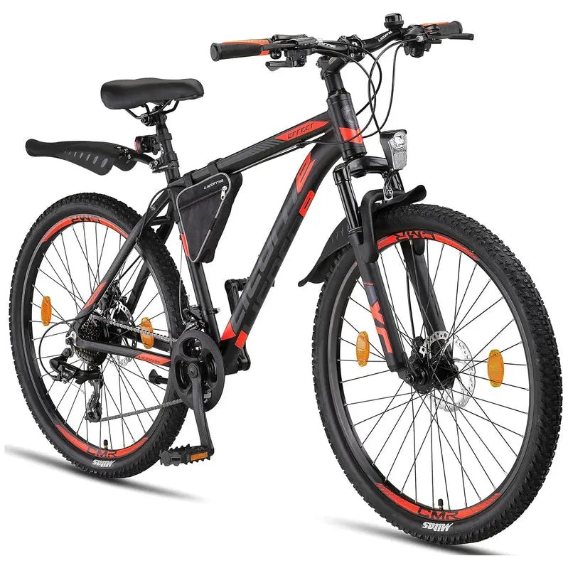 Licorne Mountain Bike, Aluminum Frame, 26.0, 27.5, 29.0 Inches, 66 cm - Effect Premium