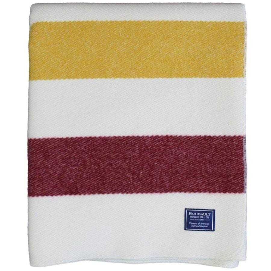 Faribault Mill Frontier Wool Blanket