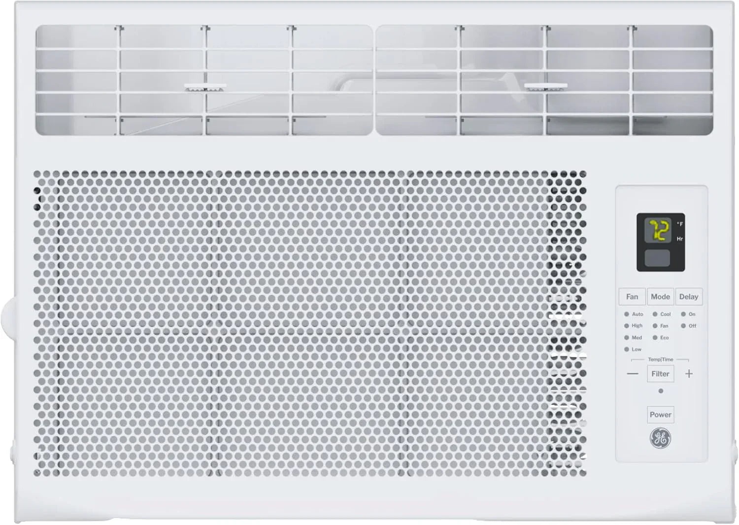 GE Window Air Conditioner, 5,000 BTU, White, 150 sq ft - Mechanical Controls