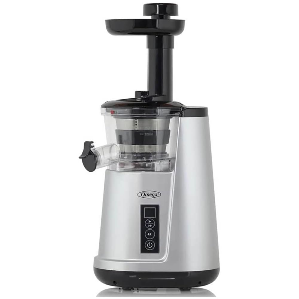 Omega Cold Press 365 Vertical Slow Masticating Juicer, 150-Watts, Silver - JC3000SV13