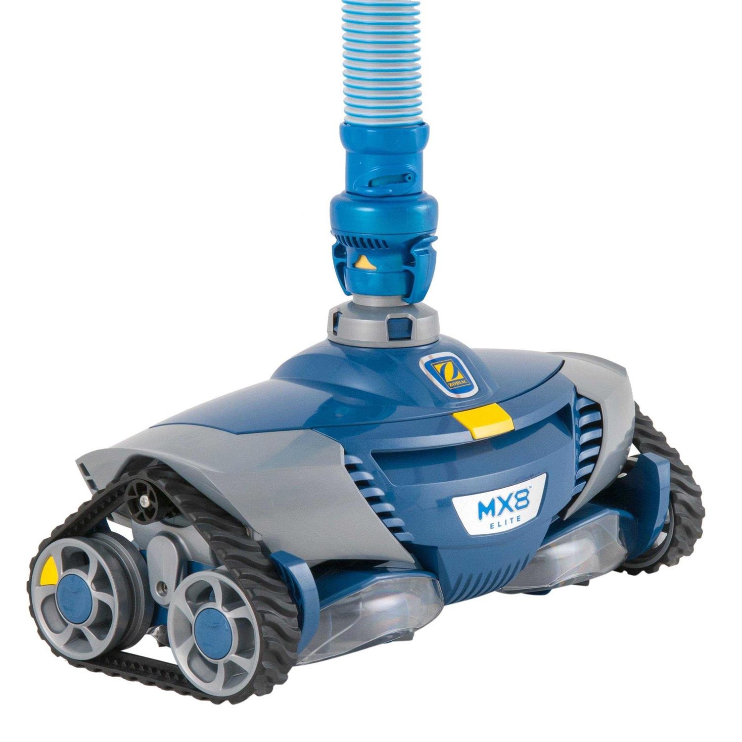 Zodiac Suction-Side Pool Cleaner With Cyclonic Scrubbing Brushes - MX8 Elite